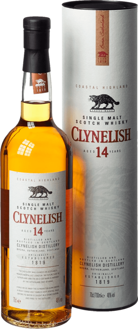 Clynelish Highland 14 y.o.Single Malt Scotch Whisky (gift box)