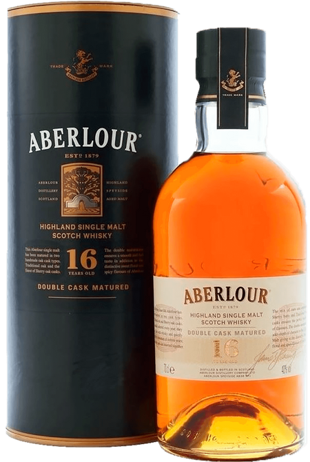 Aberlour Double Cask Matured Highland Single Malt Scotch Whisky 16 y.o. (gift box)