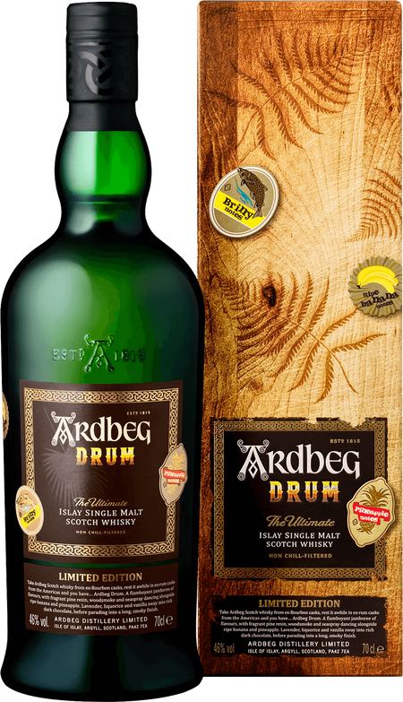 Ardbeg Drum Islay Single Malt Scotch Whisky (gift box)
