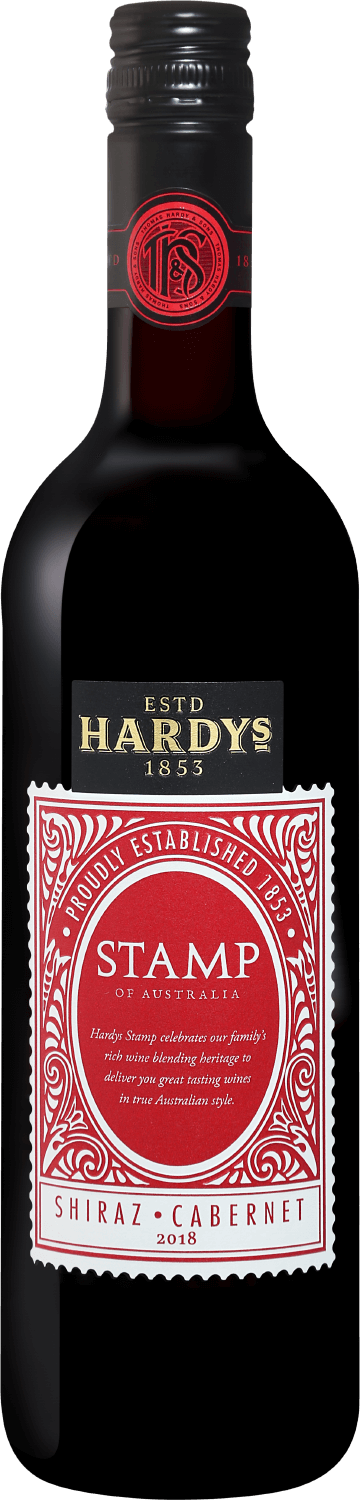 Stamp Shiraz Cabernet South Eastern Australia Hardy’s