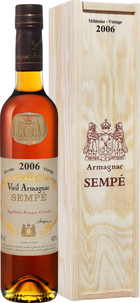 Sempe Vieil Vintage 2006 Armagnac AOC (gift box)