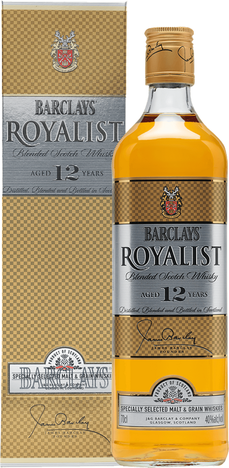 Barclays Royalist 12 y.o. Blended Scotch Whisky (gift box)