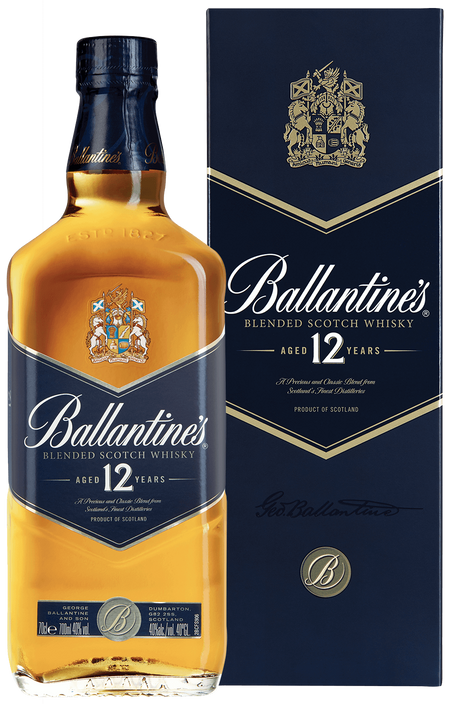 Ballantine's 12 Years Old blended scotch whisky (gift box)
