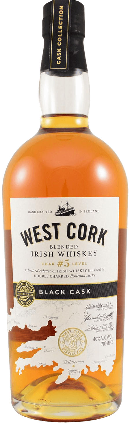 West Cork Black Cask Blended Irish Whiskey