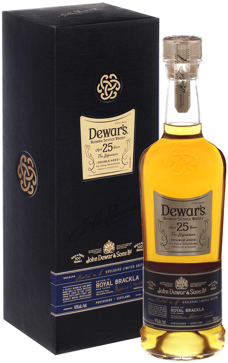 Dewar's Signature 25 y.o. Blended Scotch Whisky (gift box)