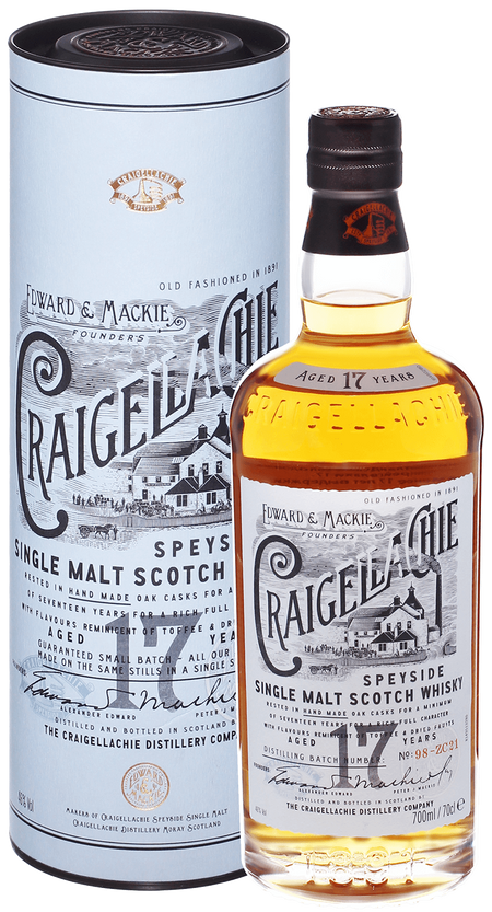 Craigellachie 17 Years Old Speyside Single Malt Scotch Whisky (gift box)