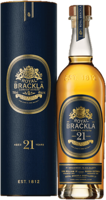 Royal Brackla 21 y.o. Highland single malt scotch whisky (gift box)