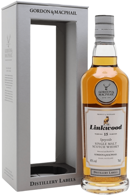 Linkwood 15 y.o. Speyside single malt scotch whisky (gift box)