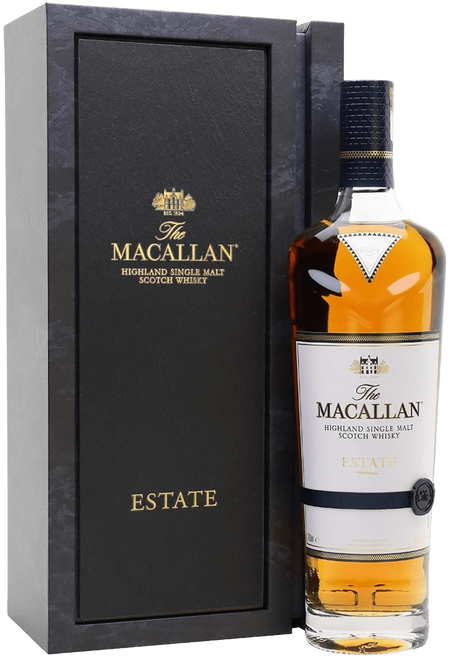 Macallan Estate Highland single malt scotch whisky (gift box)