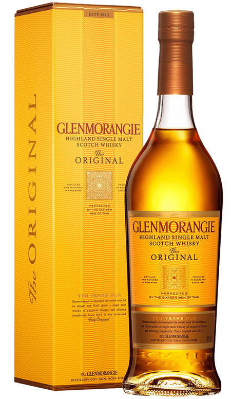 Glenmorangie The Original 10 y.o. single malt scotch whisky (gift box)
