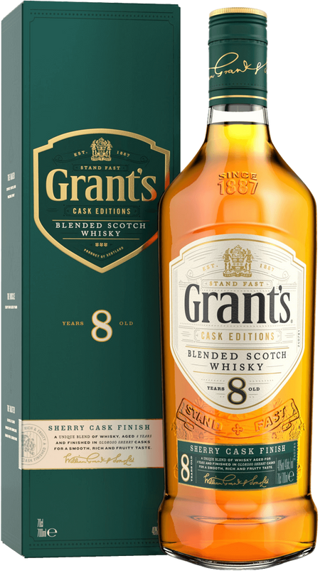 Grant's Sherry Cask Finish 8 y.o. Blended Scotch Whisky (gift box)
