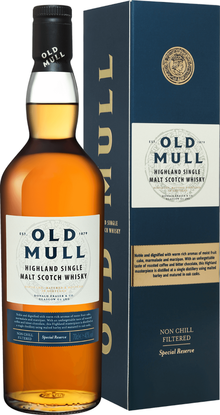 Old Mull Highland Single Malt Scotch Whisky (gift box)