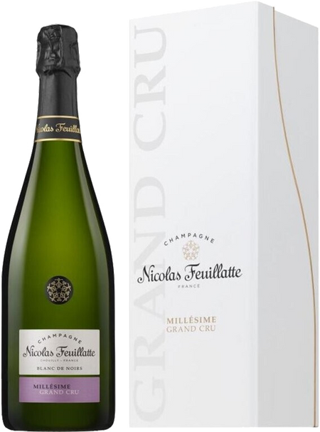 Nicolas Feuillatte Grand Cru Blanc de Noir Brut Champagne AOC (gift box)