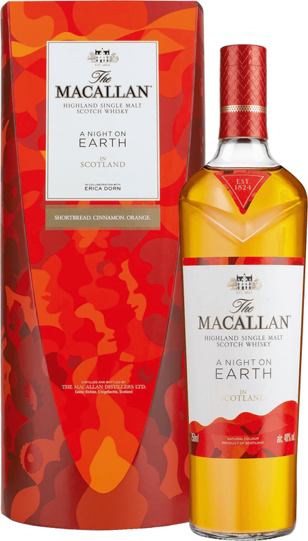 Macallan A Night on Earth in Scotland Highland single malt scotch whisky (gift box)