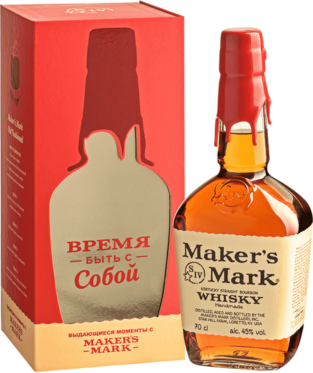 Maker's Mark Kentucky Straight Bourbon Whisky (gift box)
