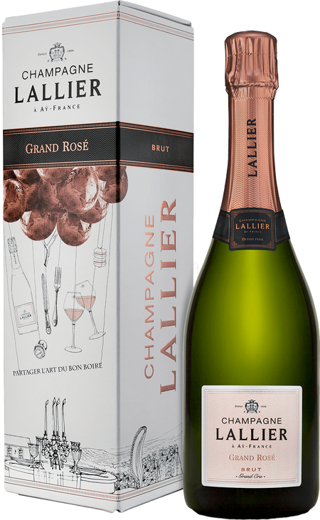 Lallier Grand Rose Brut Grand Cru Champagne AOC (gift box)