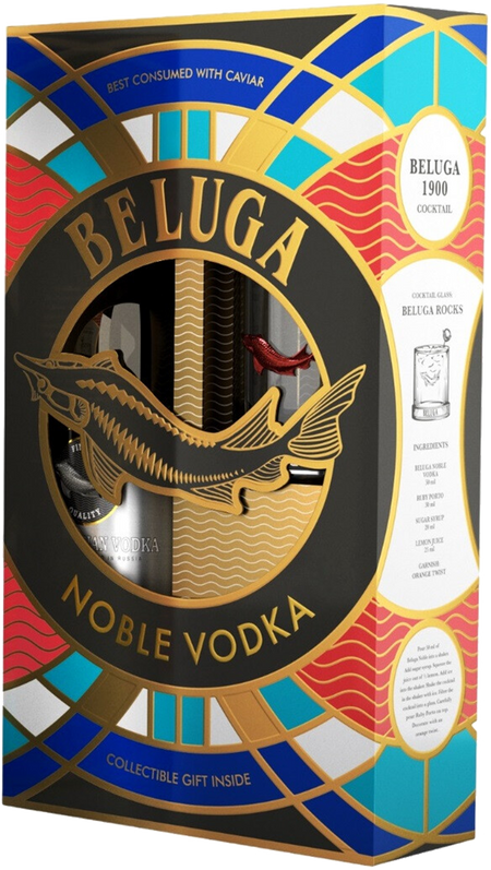 Beluga Noble (gift box with a glass)