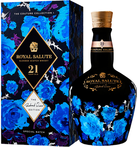 Chivas Regal Royal Salute 21 y.o. Richard Quinn Black Blended Scotch Whisky (gift box)