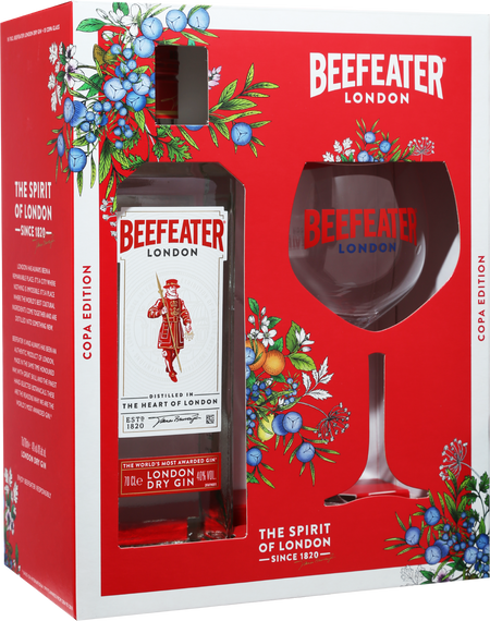 Beefeater London Dry Gin (gift box with glass)