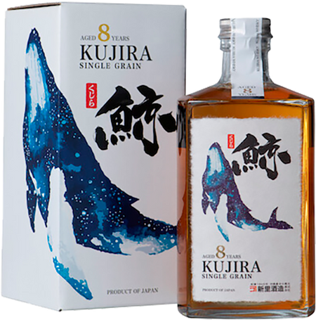 Kujira Sherry and Bourbon Casks Single Grain Japanese Whisky 8 y.o. (gift box)