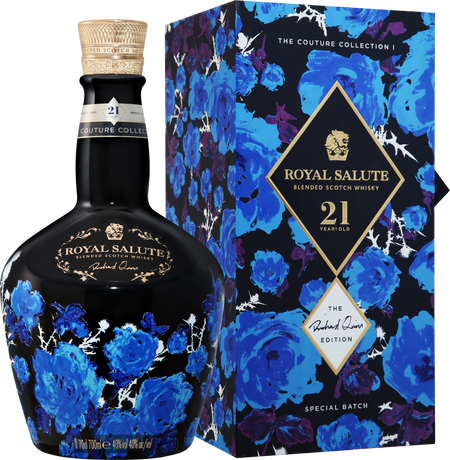 Royal Salute Couture Collection Richard Quinn Black Blended Scotch Whisky 21 y.o. (gift box)