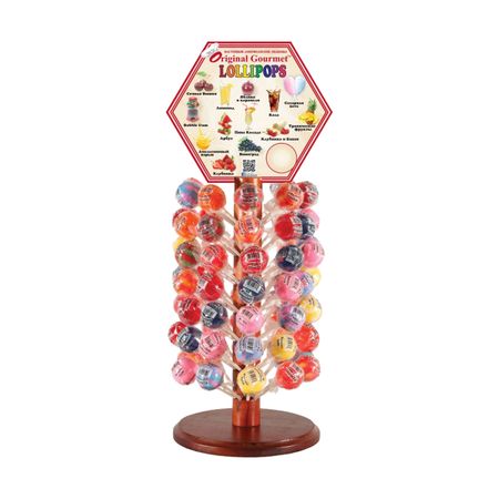Леденец Original Gourmet на палочке Lollipops, 31 г, в ассортименте