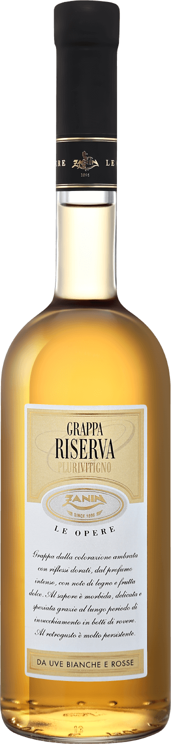 Grappa Le Opere Riserva Zanin