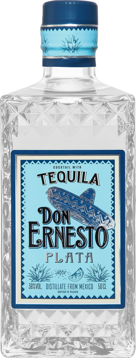 Don Ernesto With Tequila Plata