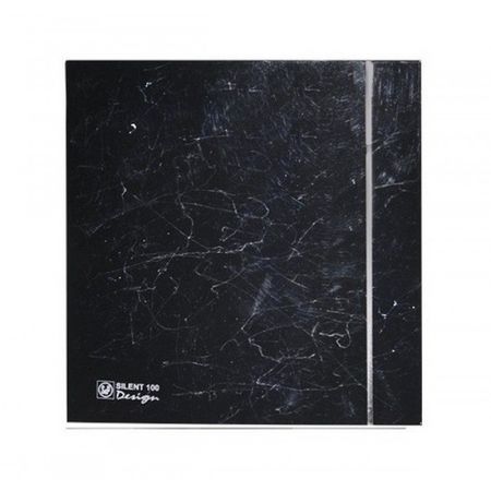 Бесшумный вентилятор Soler & Palau SILENT-100 CZ MARBLE BLACK DESIGN-4C