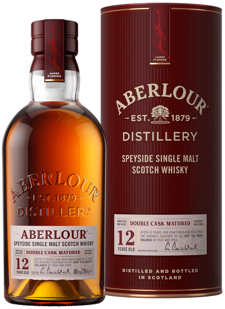 Aberlour Double Cask Matured Highland Single Malt Scotch Whisky 12 y.o. (gift box)