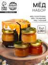 Мёд «Медовое наслаждение», набор 3 шт. х 30 г