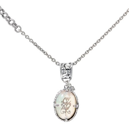 Gem Kingdom Серебряный медальон с буквой S 40000₽