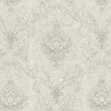 Обои Emiliana Parati Damasco Reale 73428 Винил на флизелине 1061005 БежевыйБелыйСерый Дамаск 12350₽