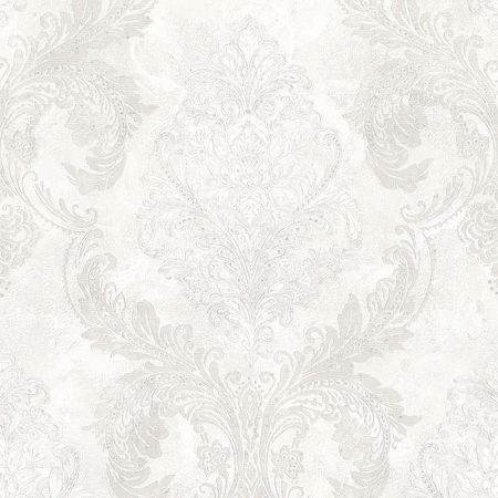 Обои Prima Italiana Ortisei 80523 Винил на флизелине 10610 БелыйСерый Дамаск 3500₽