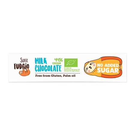 Шоколад молочный Super Fudgio без сахара 40 г