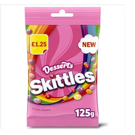 Драже Skittles Sweets Dessert Vegan, 125гр