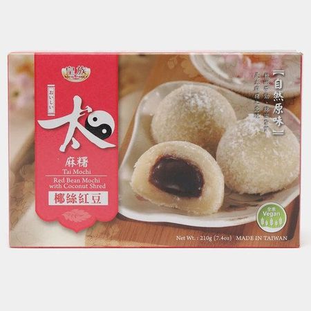 Десерт Royal Family Моти с начинкой из красной фасоли с кокосовой стружкой, 210гр