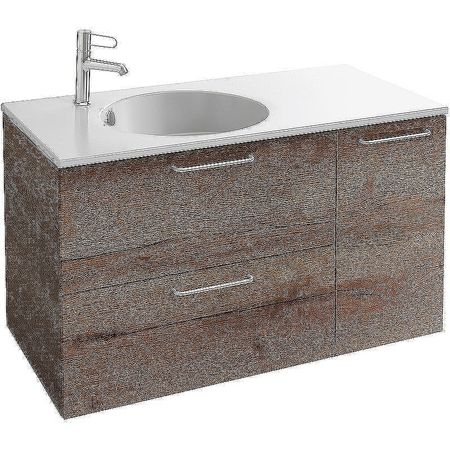 Тумба под раковину Jacob Delafon Odeon Rive Gauche 100 EB2544-R5-E52 подвесная цвет Дуб табак 97299₽