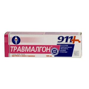 911 Травмалгон гель для тела 100 мл