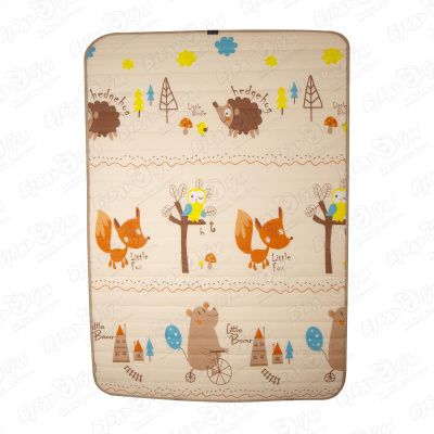 Коврик BUBURU Baby Зверюшки рулонный непромокаемый 120х180см купить недорого