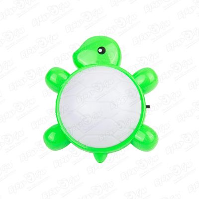 Ночник BUBURU Baby Черепаха зеленая с USB купить недорого