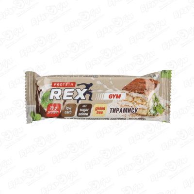 Батончик ProteinRex тирамису без глазури 60г