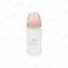Бутылка Canpol babies Royal baby пластиковая с широким горлышком розовая 240мл с 3мес