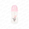 Бутылка Canpol babies Exotic пластиковая с широким горлышком розовая 240мл с 3мес