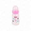 Бутылка babyland c силиконовой соской 150мл с 0мес розовая