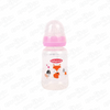 Бутылка babyland с силиконовой соской с лисенком розовая 150мл с 0мес