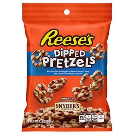 Печенье Reese's Dipped Pretzels, 120 гр