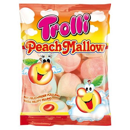 Мармелад Trolli Peach Mallow, 150 г