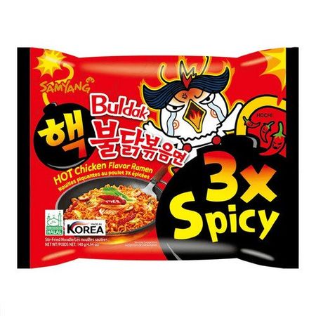 Лапша Samyang Hot Chicken Ramen Супер острая со вкусом курицы, 140 г