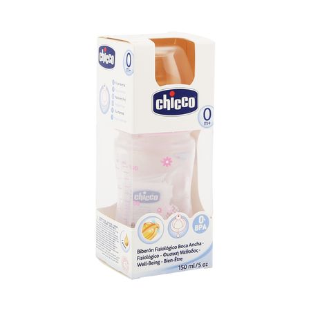 Чикко бутылочка Велл-Бинг Герл 0меслатсоска 150мл 407₽